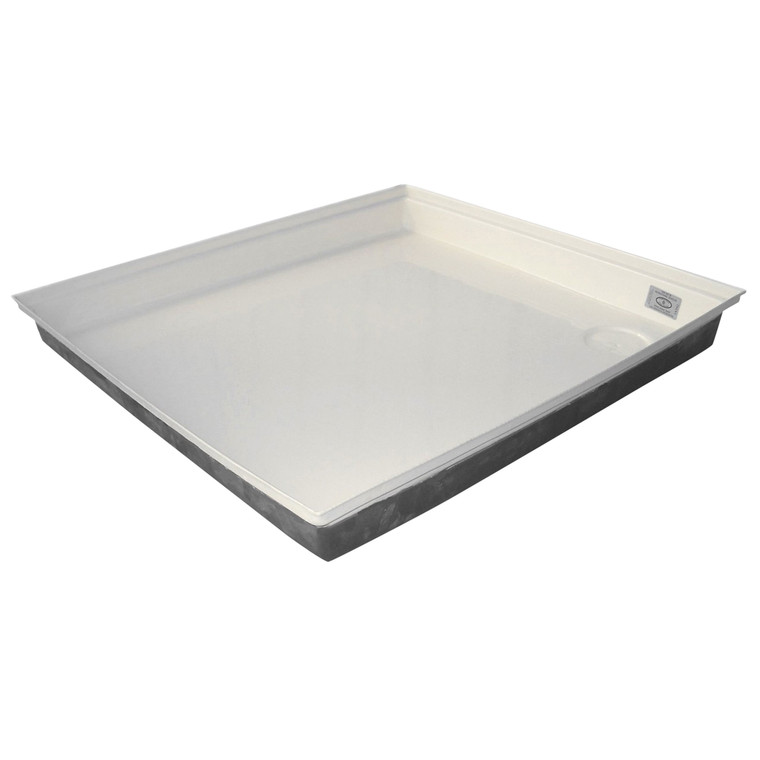 Icon 00461 Shower Pan SP100 - 27" x 24" x 4", Polar White - 461 Icon 00461 Shower Pan SP100 - 27" x 24" x 4", Polar White - 461