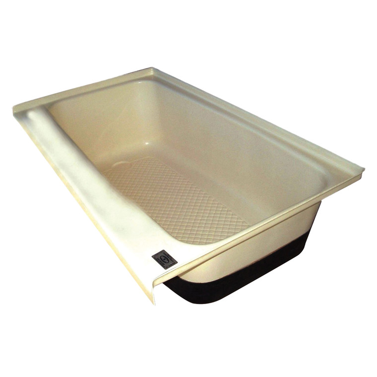 Icon 00481 Bath Tub with Left Hand Drain TU700LH - Colonial White - 481