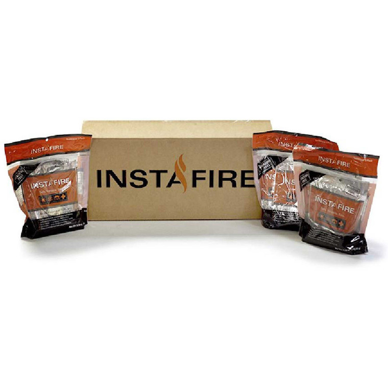 InstaFire 3P-CFSO Granulated All-Natural Fire Starter 3-Pack Case - 3P-CFSO