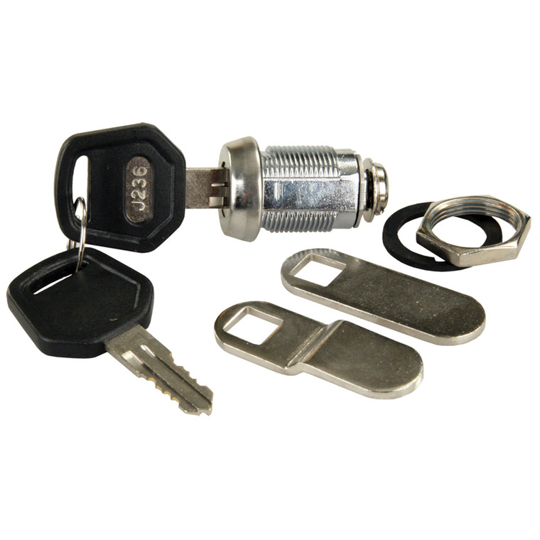 JR Products 00165 Compartment Door Key Lock - 7/8" - 165