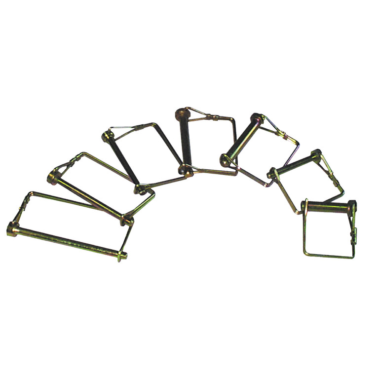 JR Products 01224 Safety Lock Pin - 1/4" x 1-3/4" Usable Length - 1224