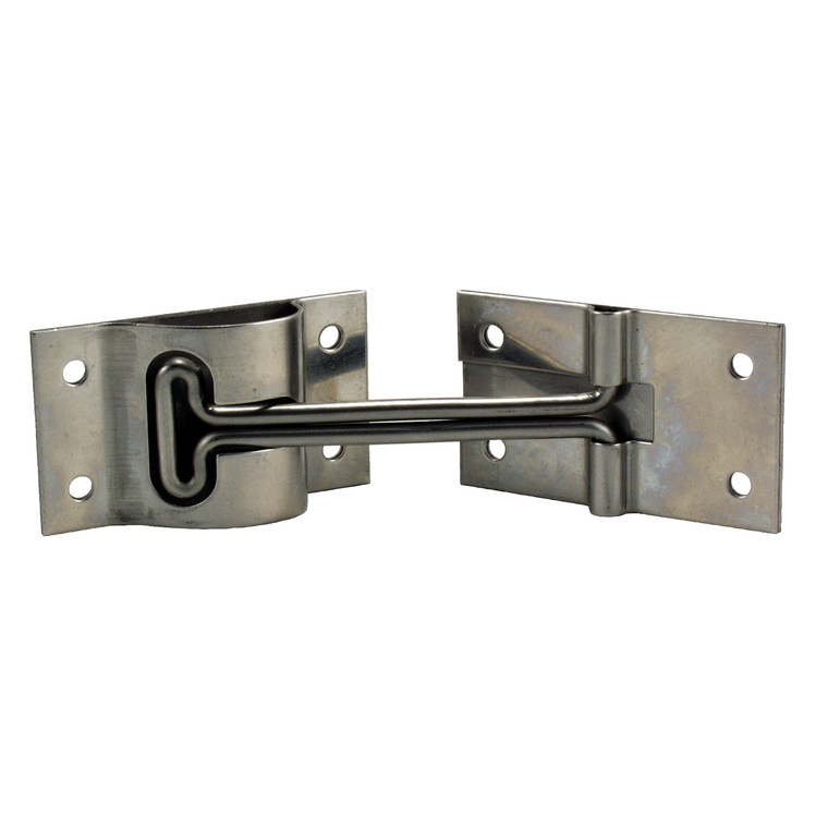 JR Products 10515 Stainless Steel T-Style Door Holder - 4" - 10515