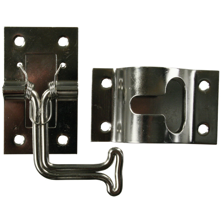 JR Products 11785 T-Style Door Holder - Stainless Steel, 90° - 11785