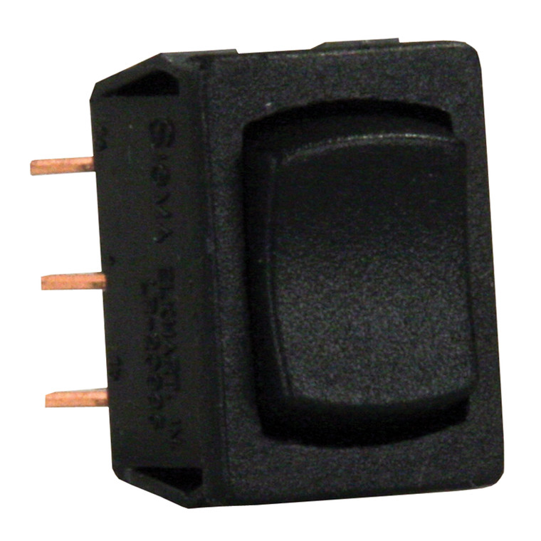 JR Products 13335 SPDT Mini On/Off/On Switch - Black - 13335