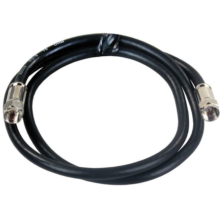 JR Products 47945 RG6 Exterior HD/Satellite Cable - 3' - 47945