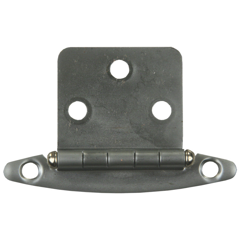 JR Products 70655 Free Swing Flush Mount Hinge - Chrome - 70655