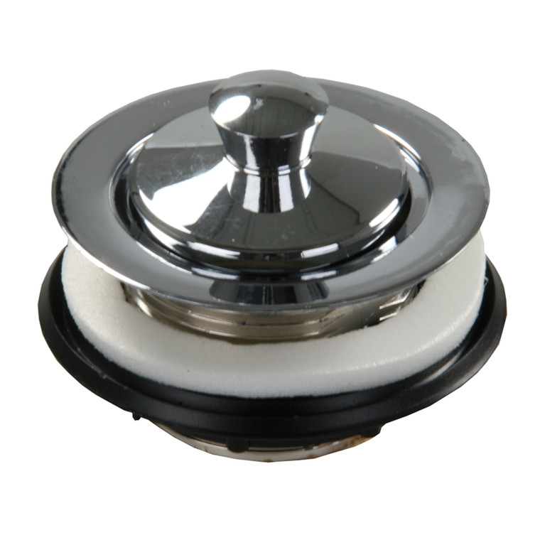 JR Products 95135 Strainer with Pop-Up Stopper - Chrome - 95135 JR Products 95135 Strainer with Pop-Up Stopper - Chrome - 95135
