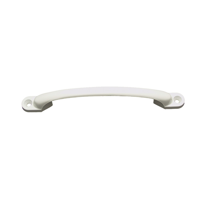 JR Products 9482-000-111 Powder Coated Steel Assist Handle - White - 9482-000-111