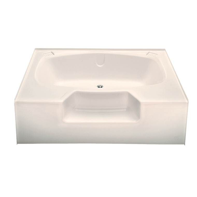 Kinro ALM4060-SPK ABS Garden Tub - 40 in. x 60 in., Almond - 208986