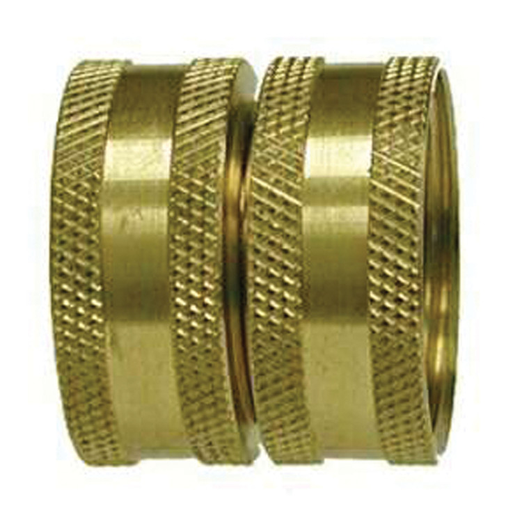 Midland Metal 30-011 Garden Hose FGH x FGH Swivel Fitting - 3/4 in. x 3/4 in. - 30-011