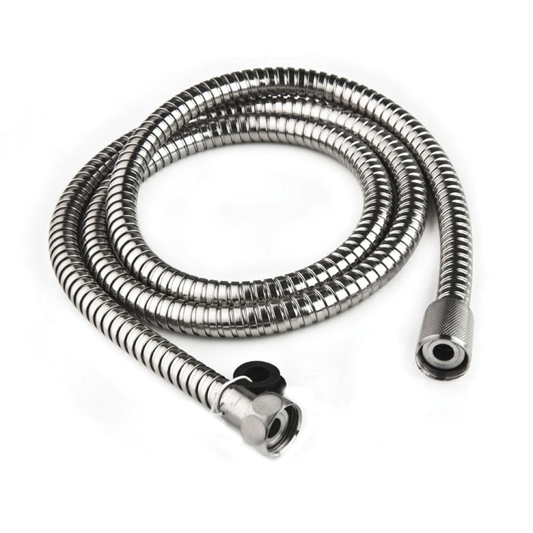 Dura Faucet 60" Stainless Steel RV Shower Hose - Polished Chrome - DF-SA200-CP Dura Faucet 60" Stainless Steel RV Shower Hose - Polished Chrome - DF-SA200-CP
