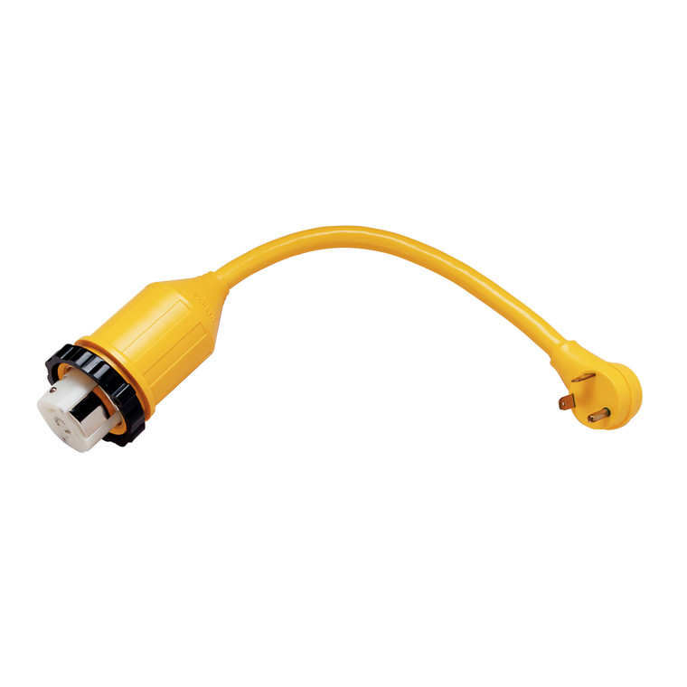 ParkPower 124ARV Pigtail Adapter - 30A Male to 50A Female, 18" - 124ARV