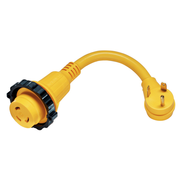 ParkPower 1PCMRV - Pigtail Adapter - 30A Male to 30A Female, 18" - 1PCMRV ParkPower 1PCMRV - Pigtail Adapter - 30A Male to 30A Female, 18" - 1PCMRV