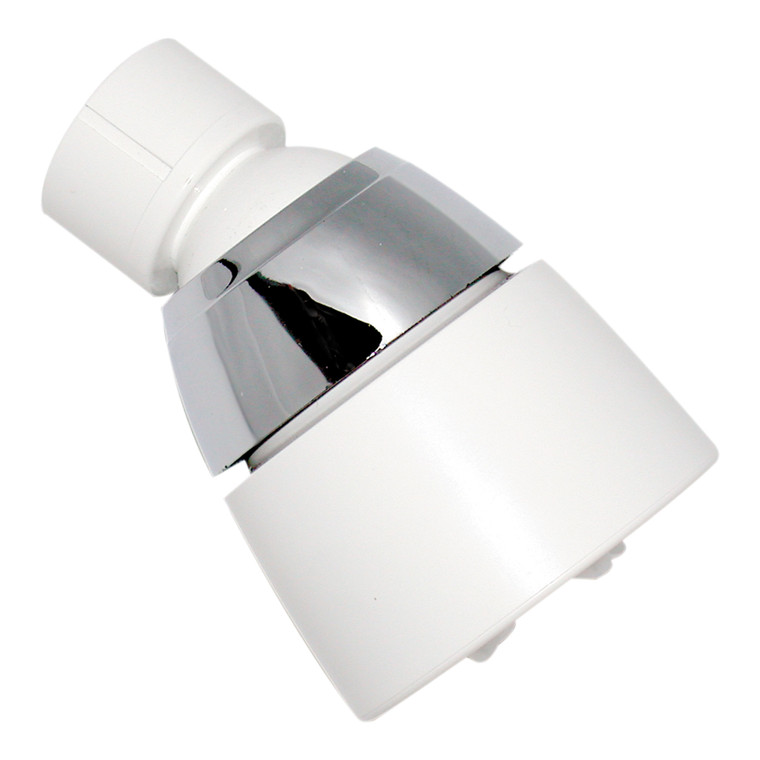 Phoenix Faucets by Valterra PF275002 Replacement Shower Head - 3/8" Inlet, White/Chrome - PF275002