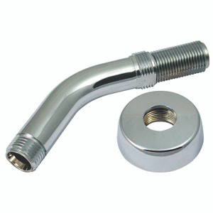 Phoenix Faucets by Valterra PF285001 Replacement Shower Head Flange and Arm - 1/2", Chrome - PF285001