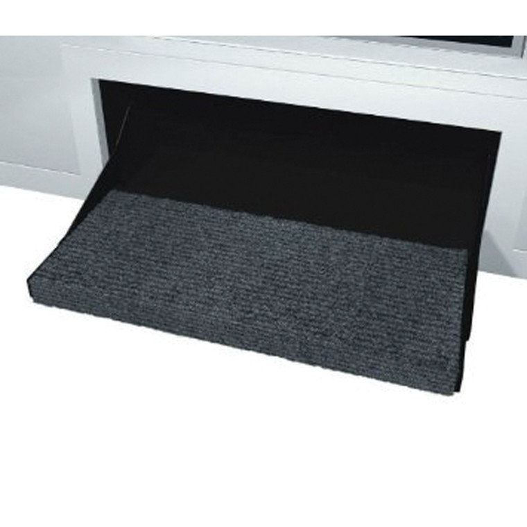 Prest-O-Fit 2-0354 OutRigger RV Step Rug - 23", Black Onyx - 2-0354