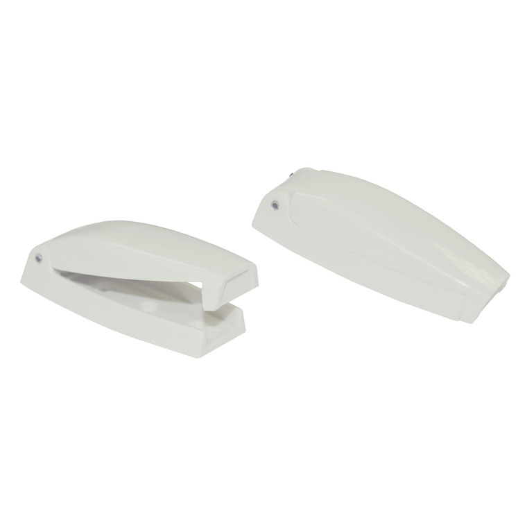 Prime Products 18-5080 Bullet Style Catch - White - 18-5080
