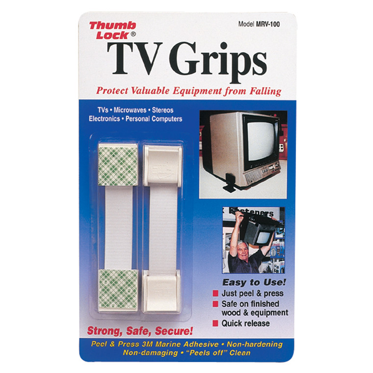 Ready America MRV-100WT TV Grips - White - MRV-100WT