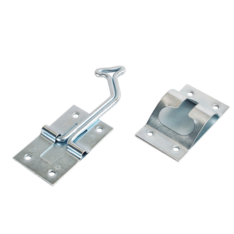 RV Designer E271 Zinc T-Style Entry Door Holder - Angled 45° - E271