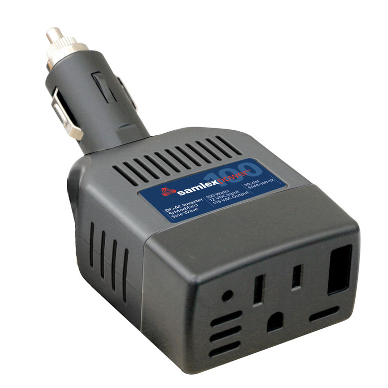 Samlex SAM-100-12 SAM Series Modified Sine Wave Inverter - 100 Watt - SAM-100-12