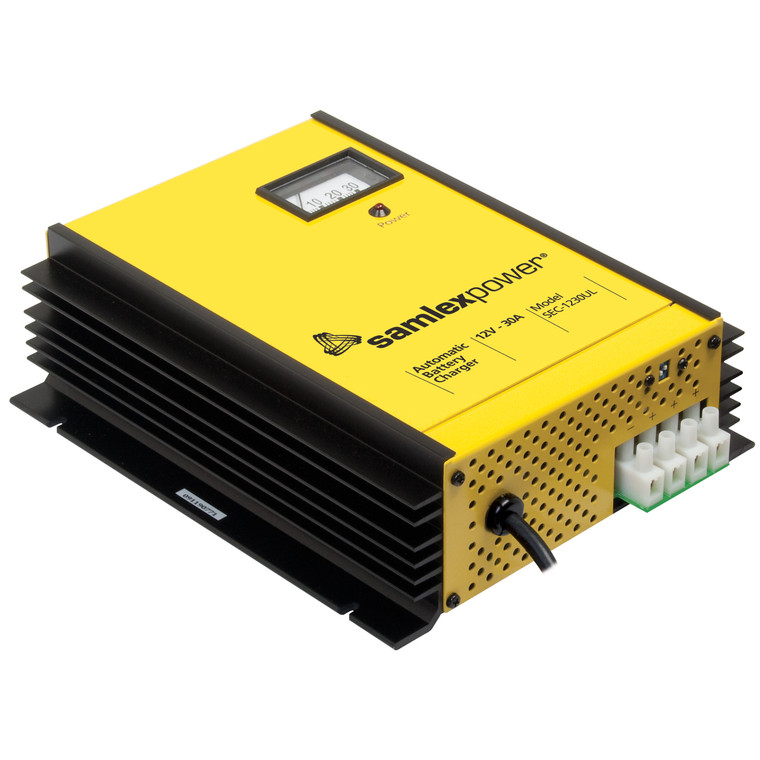 Samlex SEC-1230UL SEC-UL Series 12V Battery Charger - 30 Amp - SEC-1230UL