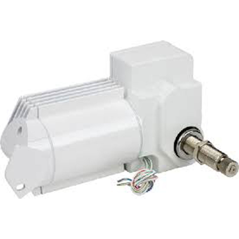 Sea-Dog 412221W-3 Heavy-Duty Waterproof Wiper Motor - 110° Sweep, 2.5" Shaft Length, White - 412221W-3