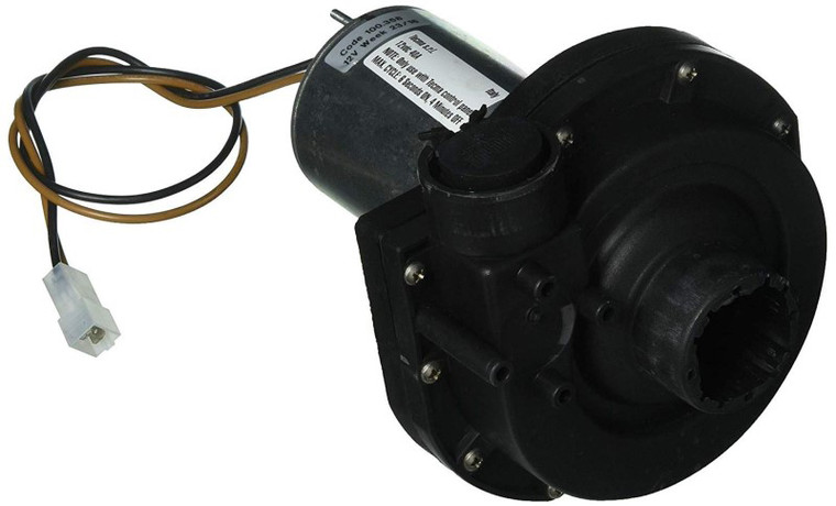 Thetford 38056 12V Pump/Motor with Discharge Pipe for Tecma Silence Plus RV Toilet - 38056