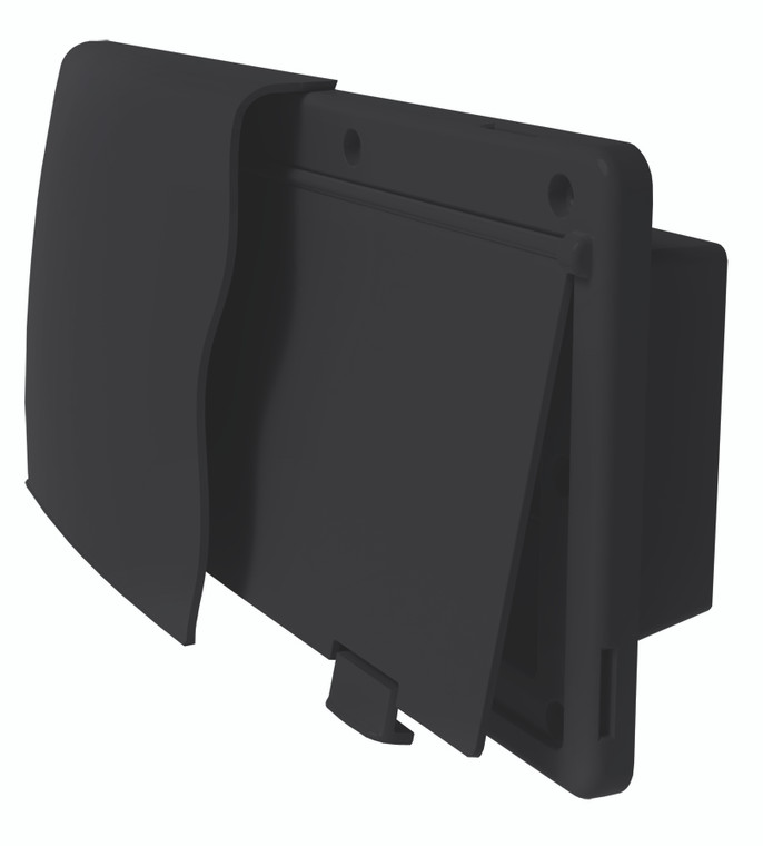 Thetford 94279 Endura Range Vent - 1-1/2" Flange, Black - 94279