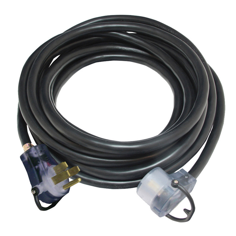 Valterra A10-5050EHLED Mighty Cord 50 Amp Extension Cord with LED Lighted Ends - 50' - A10-5050EHLED