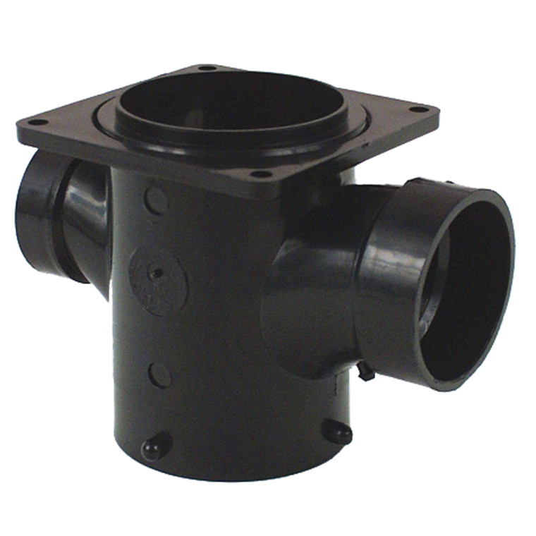 Valterra T1013 Flanged Valve Fitting - 3"Double Sanitary "T" Collector - T1013