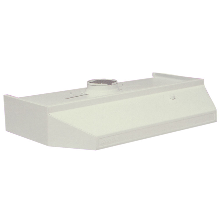 Ventline PR62-S42WC-2 PR Series Smooth 120V AC Range Hood - 12" x 42", White - PR62-S42WC-2