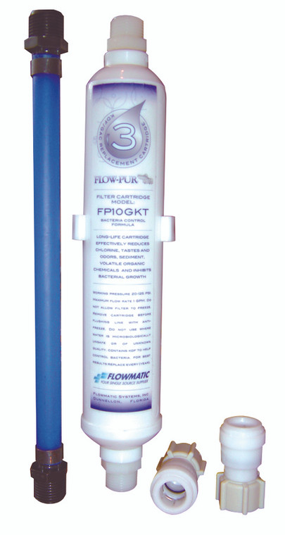 Watts FP10GKTUC Flowmatic KDF/GAC Replacement Cartridge - FP10GKTUC Watts FP10GKTUC Flowmatic KDF/GAC Replacement Cartridge - FP10GKTUC