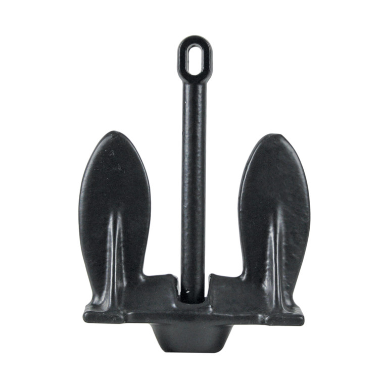 Extreme Max 3006.6524 BoatTector Vinyl-Coated Navy Anchor - 15 lbs. - 3006.6524