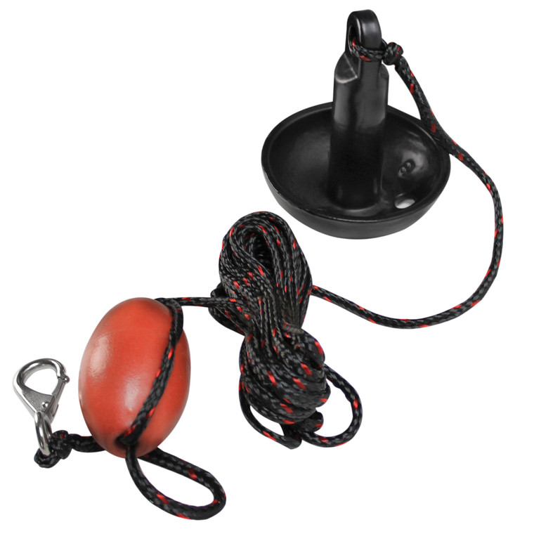 Extreme Max 3006.6714 BoatTector Complete Mushroom Anchor Kit with Rope and Marker Buoy - 8 lbs. - 3006.6714