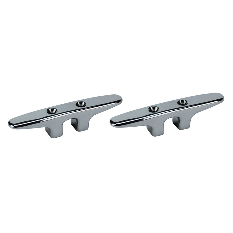 Extreme Max 3006.6762.2 Soft Point Stainless Steel Dock Cleat - 6, Value 2-Pack - 3006.6762.2