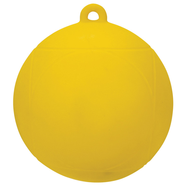 Extreme Max 3006.7315 BoatTector Slalom Buoy - 8.5", Yellow - 3006.7315