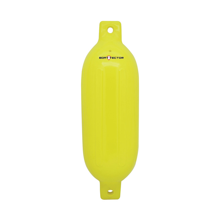 Extreme Max 3006.7659 BoatTector Inflatable Fender - 4.5" x 16", Neon Yellow - 3006.7659