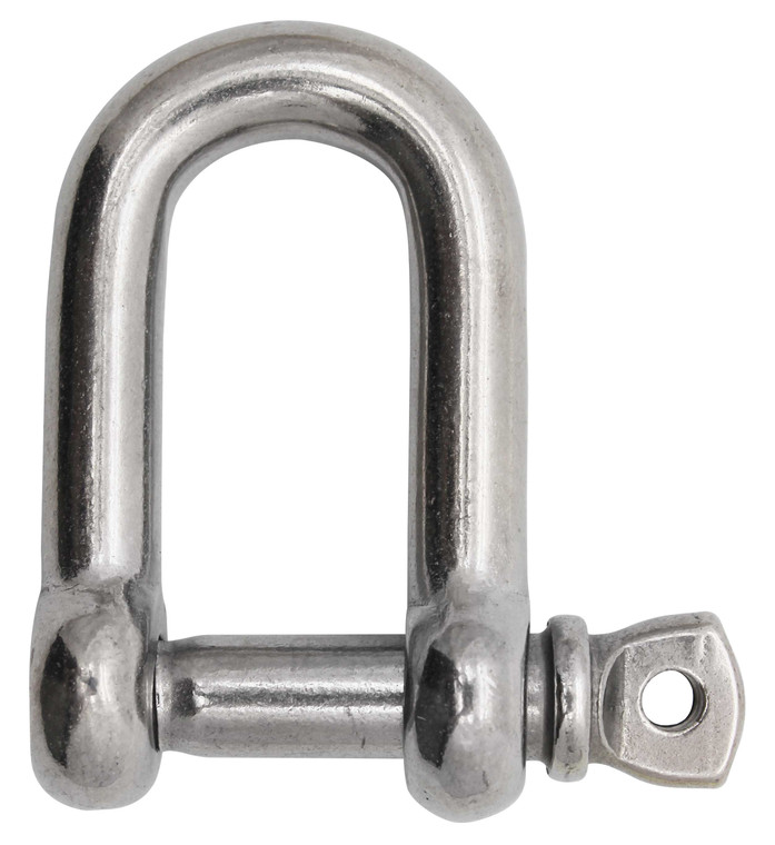 Extreme Max 3006.8237 BoatTector Stainless Steel D Shackle - 1/4" - 3006.8237