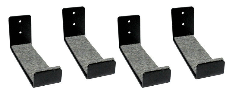 Extreme Max 3006.8438.2 Minimalist Wall-Mount Naked Surfboard Rack / Display Mount - Value 2-Pack - 3006.8438.2