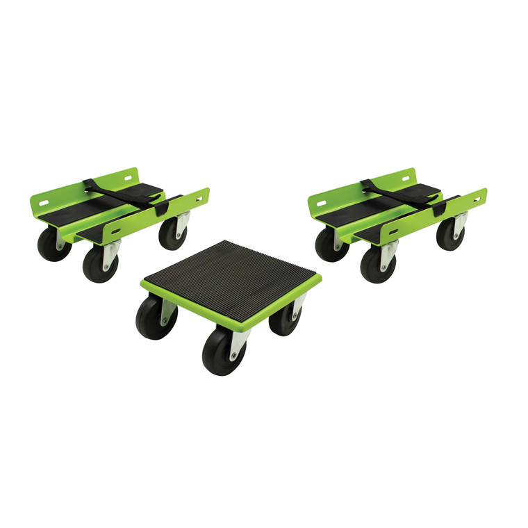 Extreme Max 5800.2006 Economy Snowmobile Dolly System - Green - 5800.2006