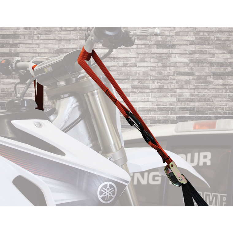 Extreme Max 5900.1136 Utility Tie-Down Strap - 1", 1000 lbs., Pack of 2 - 5900.1136