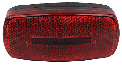 FulTyme RV - Mark Lite Oval Rv Blk Base Red - 1105