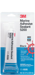 3M Marine - 5200 Sealant Black 3 Oz - 5205