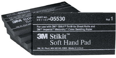 3M Marine - Stikit Soft Hand Pad  @5 - 5530