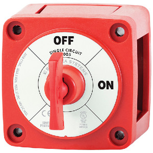 Blue Sea Systems - Switch Batt Mini On/off W/key - 6005