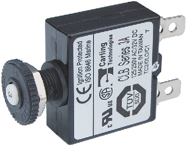 Blue Sea Systems - Circut Breaker 3amp Push - 7050