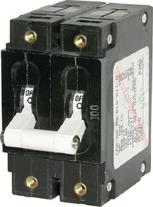 Blue Sea Systems - Circuit Brkr Ca2toggle 50a Wht - 7251