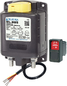 Blue Sea Systems - Solenoid Ml 12v Rbs W/manctrl - 7700