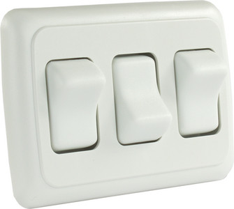 JR Products - Triple Rocker Assy. Switch - 12025