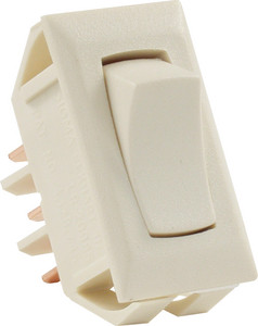 JR Products - Standrd 12v On/on Switch Ivory - 12655